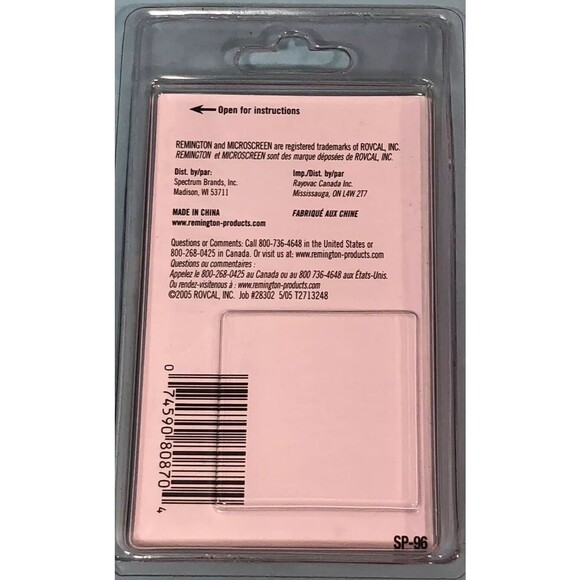 Remington Titanium Shaver SP-96 Screens & Cutters SP 96 - Picture 2 of 2